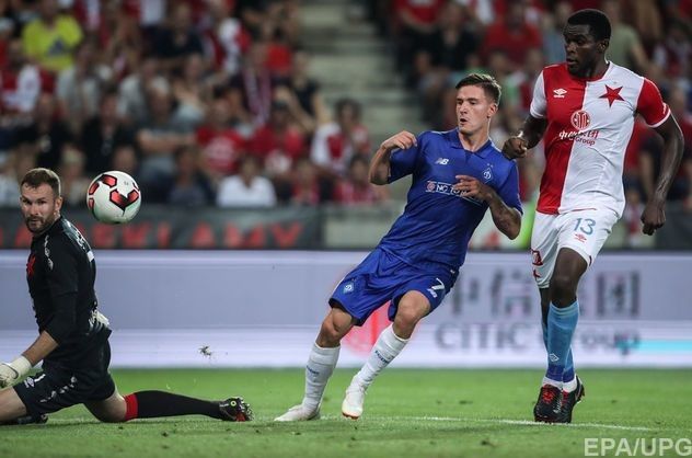 Найприємніший для нас епізод матчу – Беньямін Вербич пробиває чеського воротаря.