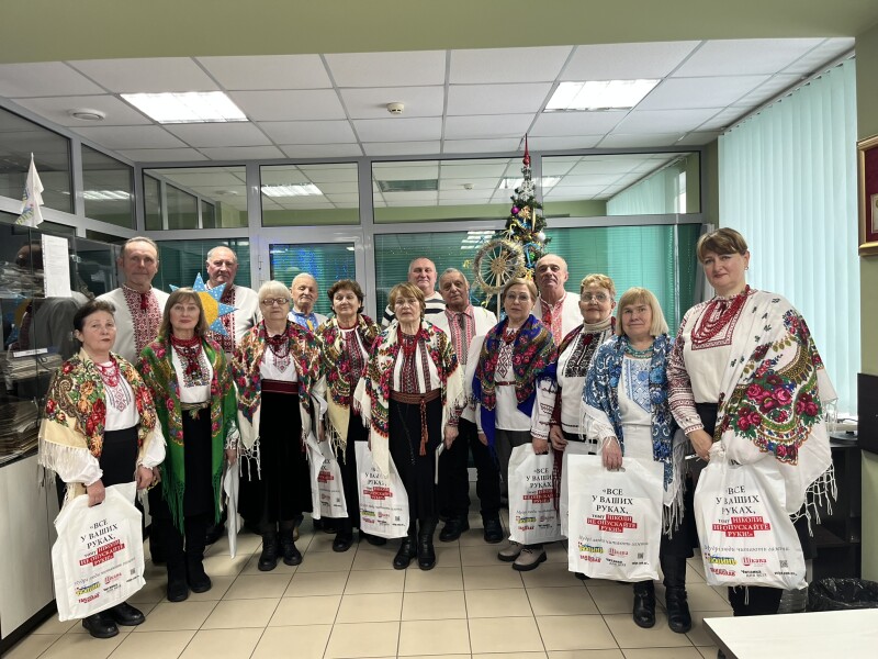 Учасники хору «Посвіт».