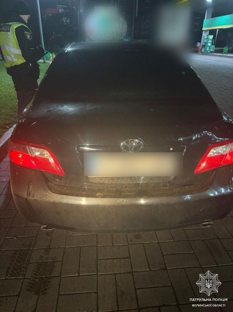 У Луцьку 16-річний хлопець сів за кермо без посвідчення водія та страховки.