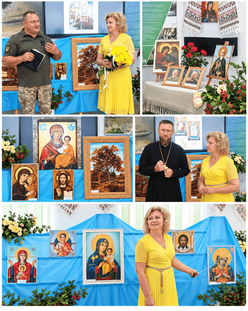 Своєю творчістю Оксана Деркач продовжує давню традицію українського іконопису.