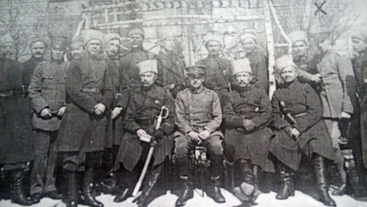 Виставку доповнили копії фотографій «синьожупанників».