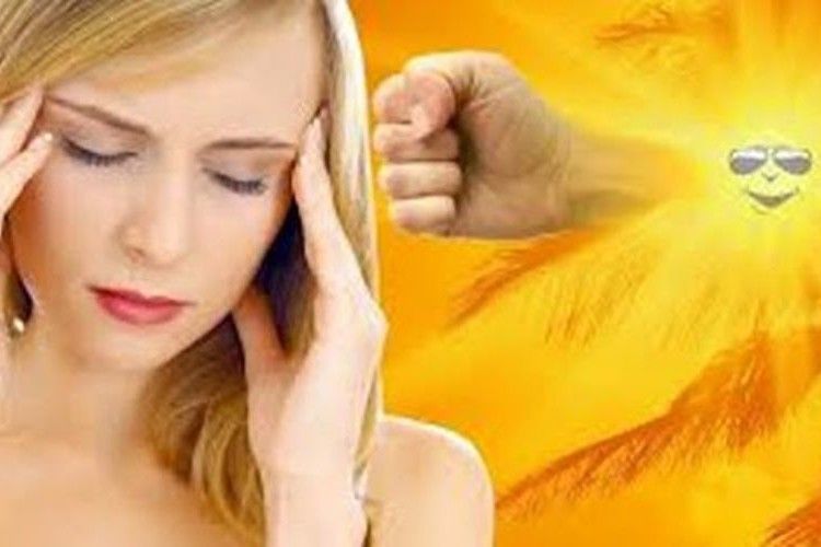 Тепловий удар може збити з ніг