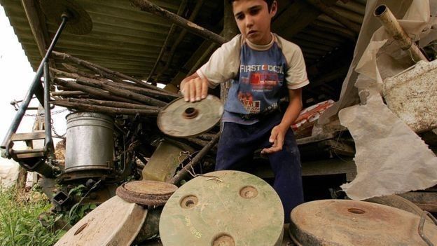 Протипіхотні міни досі загрожують хорватським дітям