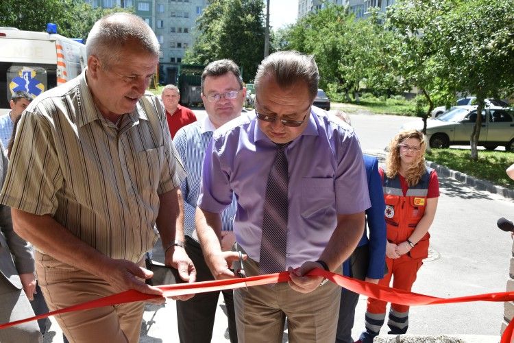 У Луцьку відкрили черговий пункт екстреної допомоги
