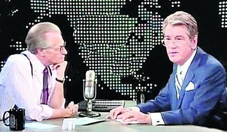  Ющенко не зрозумів іронії телеведучого.